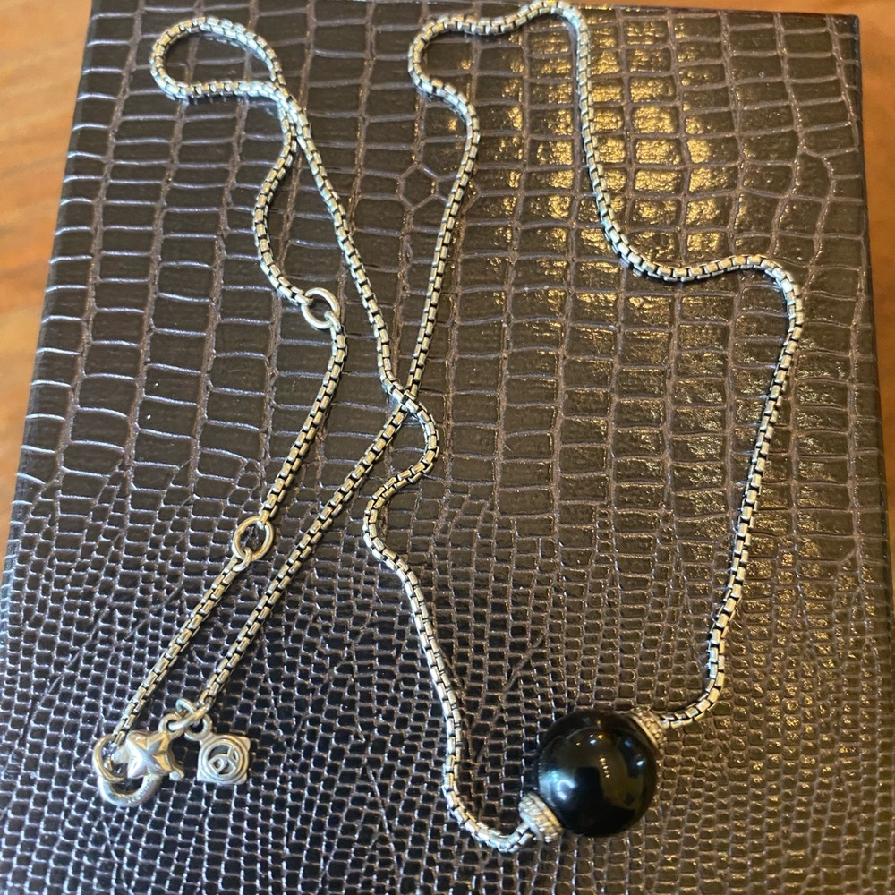 David Yurman Sterling silver necklace